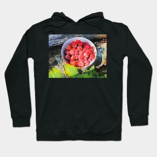 Wild Raspberries Hoodie